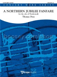 A Northern Jubilee Fanfare  (Concert Band Score)